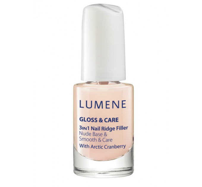 LUMENE (Люмене) Gloss&Care Ridge Filler средство для ногтей 3 в 1 
